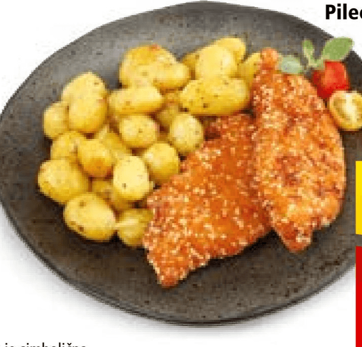 Pileći file u panadi 1 kg Akcija u trgovini Spar
