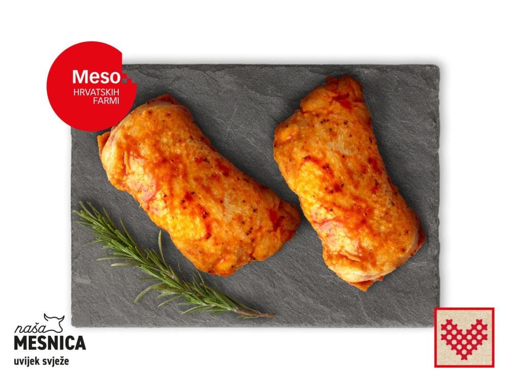 Meso HRVATSKIH FARMI svježi pileći BBQ steak cca 500 g Akcija u trgovini Lidl
