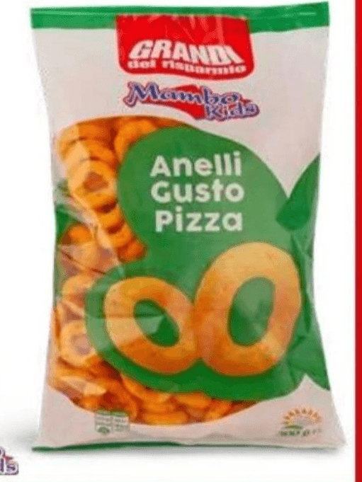 Snack rings pizza 300g: Akcija (Eurospin) 10.09