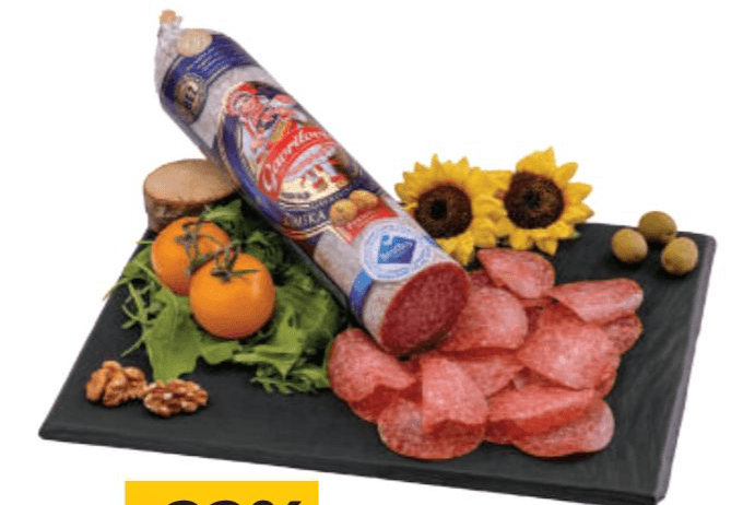 Gavrilović zimska salama 1 kg Akcija u trgovini Tommy