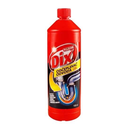Dix gel za odčepljivanje odvoda 1 l Akcija u trgovini Plodine
