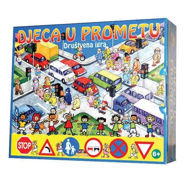 Društvena igra Djeca u prometu 1 set Akcija u trgovini Ribola