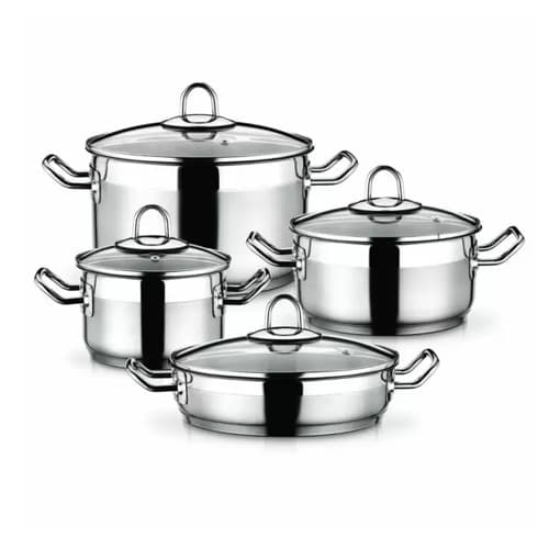 Set inox posuđa Evita 10-dijelni Akcija u trgovini Interspar