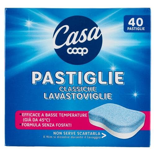 Casa, Coop Deterdžent za strojno pranje posuđa 40 kom ili 26 kom Akcija u trgovini Tommy