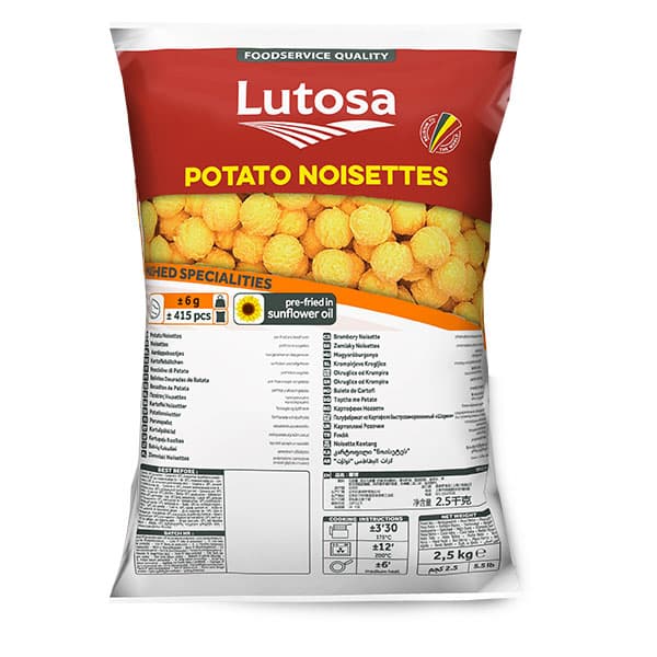 Lutosa potato noisettes 2,5 kg Akcija u trgovini Stanić Diskont