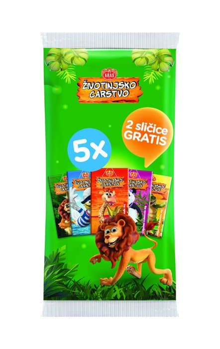 Kraš Životinjsko carstvo 5x15 g Akcija u trgovini Metro