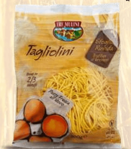 Tre Mulini tagliolini s jajima 500 g Akcija u trgovini Eurospin