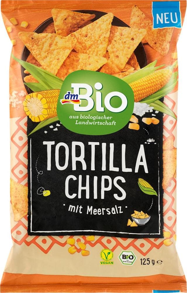 dmBio tortilla Chips s morskom soli 125 g Akcija u trgovini Dm