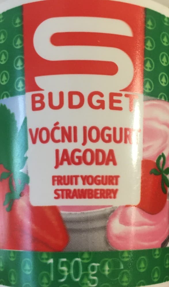 S Budget voćni jogurt 150 g Akcija u trgovini Spar