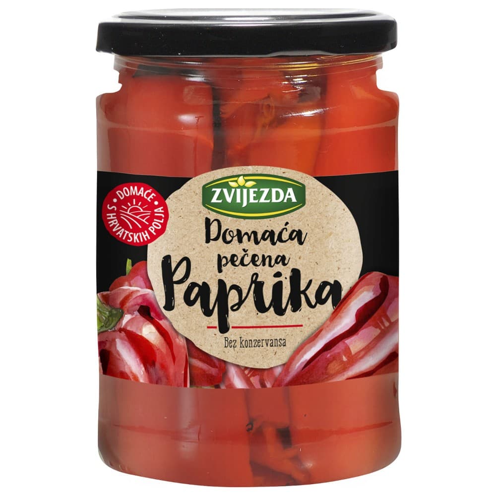 Zvijezda pečena paprika 540 g Akcija u trgovini KTC