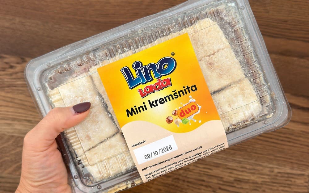 Mini kremšnite Lino Lada ili donut Lino Lada 450 g ili 72 g Akcija u trgovini Spar