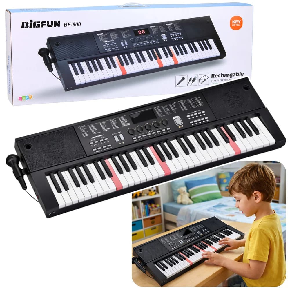 Klavijatura piano s mikrofonom 1 kom Akcija u trgovini Interspar