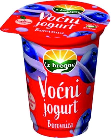 z bregov Voćni jogurt 400 g Akcija u trgovini KTC