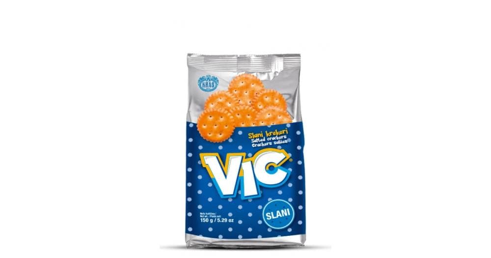 Kreker Vic slani Kraš 150 g Akcija u trgovini Bakmaz