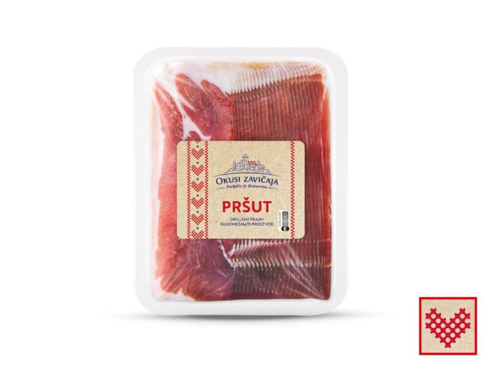 Okusi zavičaja Pršut 500 g Akcija u trgovini Lidl