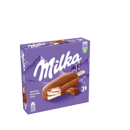 Milka sladoled 3x 90 ml Akcija u trgovini Plodine
