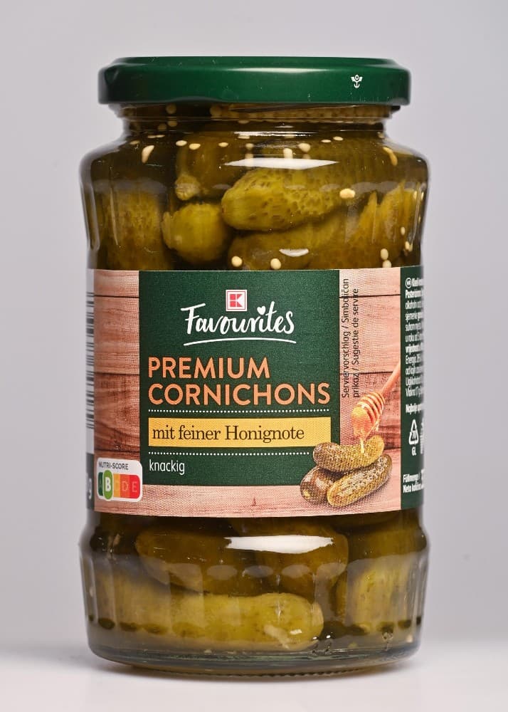 Favourites krastavci u medu premium 330 g Akcija u trgovini Kaufland