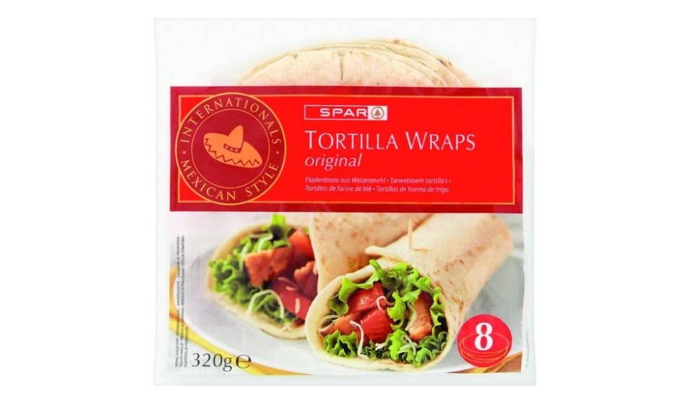 Pšenične tortilje 320 g Spar Akcija u trgovini Spar