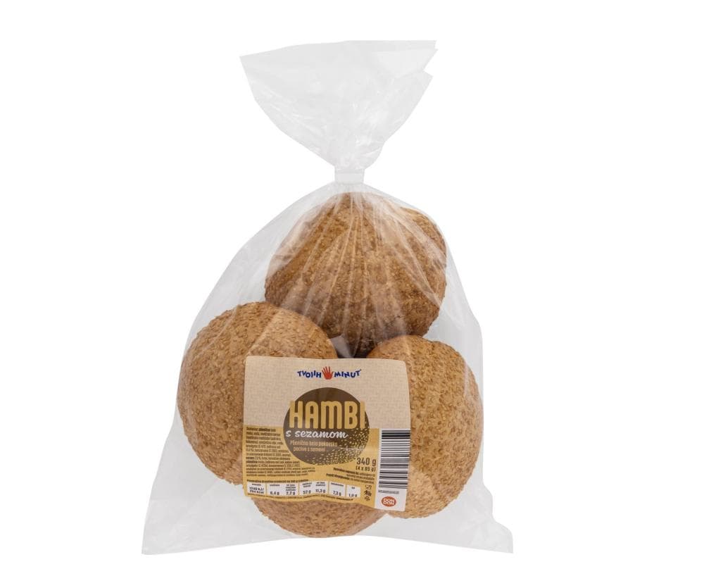 Don Don Hambi pecivo sa sezamom 4/1 Akcija u trgovini Kaufland