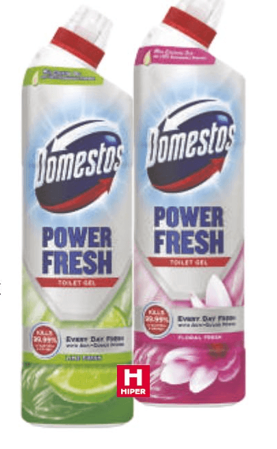 Domestos sredstvo za čišćenje sanitarija 2x 700 ml Akcija u trgovini Plodine