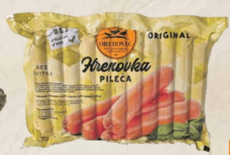 Pileće hrenovke Orehovec 1200 g Akcija u trgovini KTC