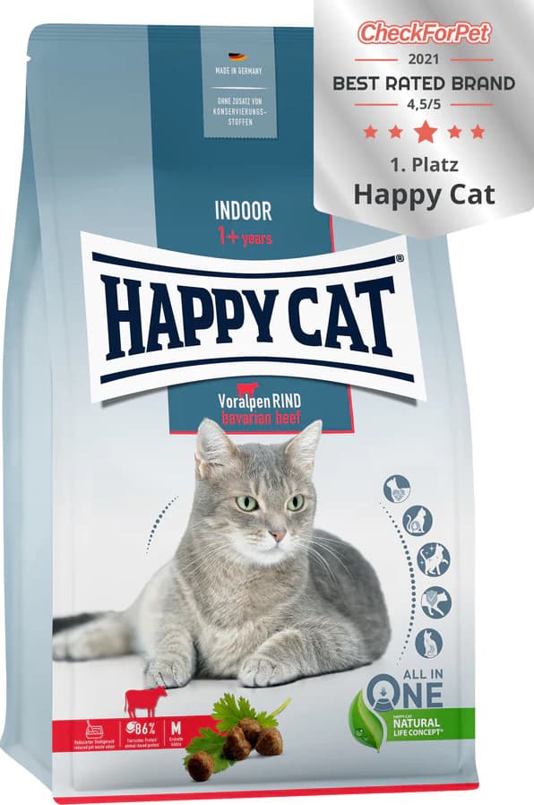 Happy Cat Adult Indoor losos 1,3 kg Akcija u trgovini Zoo City