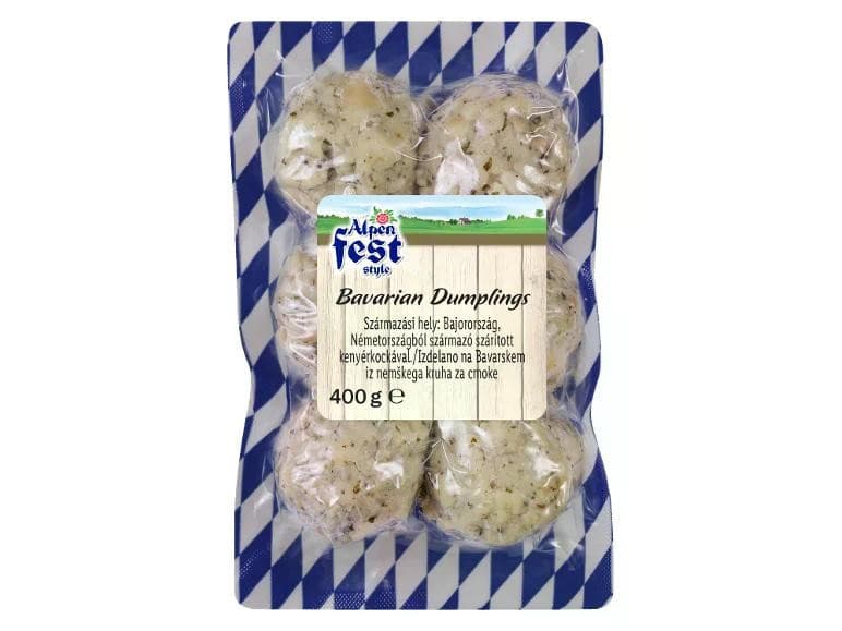 Alpenfest knedle na bavarski način 400 g Akcija u trgovini Lidl
