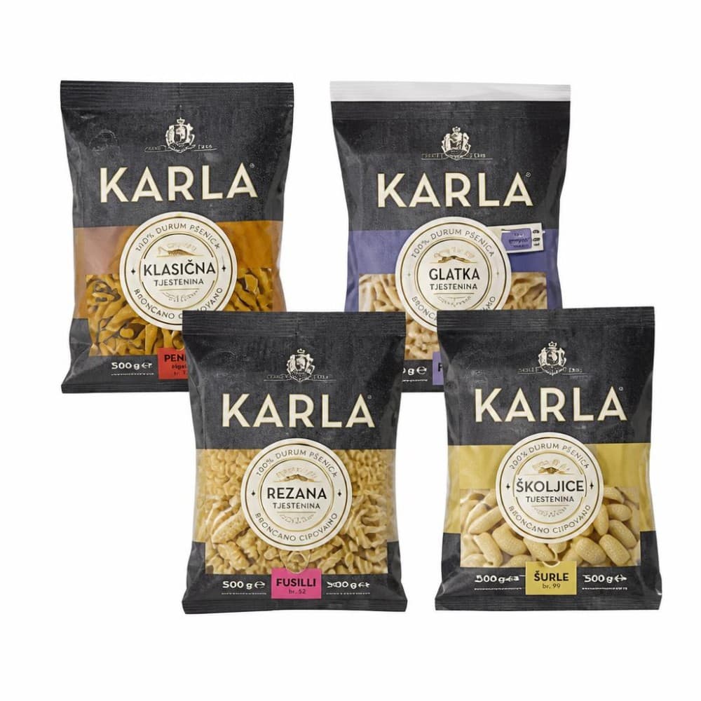 Karla tjestenina ili njoki od 250 g do 500 g Akcija u trgovini Spar