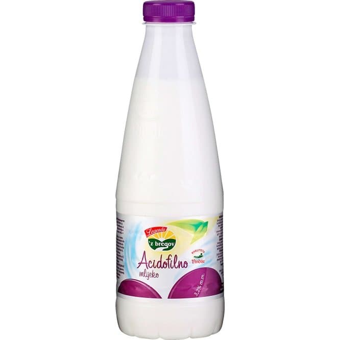 Z Bregov Acidofilno mlijeko ili kefir 1000 g Akcija u trgovini Kaufland