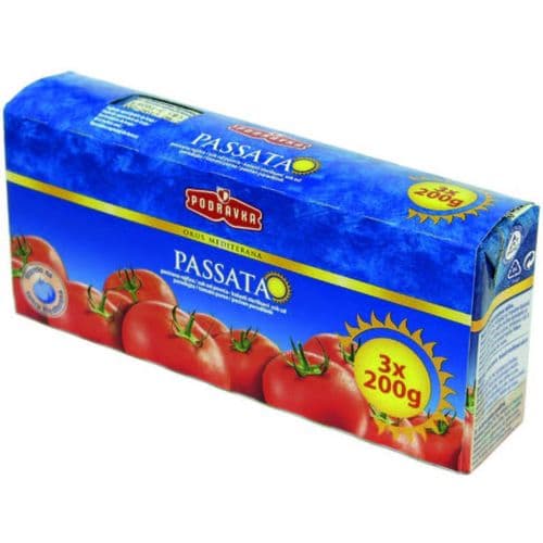 Podravka pasirana rajčica 3 x 200 g Akcija u trgovini Tommy