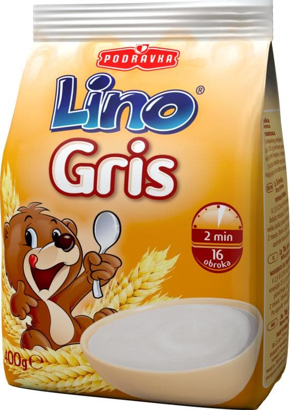 Podravka Lino gris 200 g Akcija u trgovini Pivac