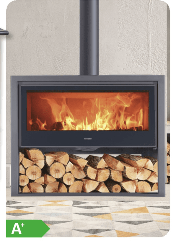 Kamin na drva 'Chopin' d 109,1 x š 46,8 x v 87,3 cm, Ø dimovodne cijevi 15 cm, za prostorije do 270 m³ Akcija u trgovini Bauhaus