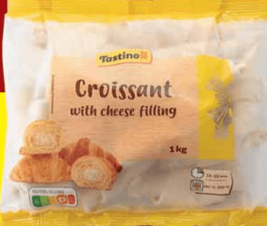 Tastino Croissant sa sirom 1 kg Akcija u trgovini Lidl