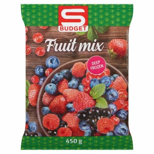 Voćni miks 450 g S Budget Akcija u trgovini Spar