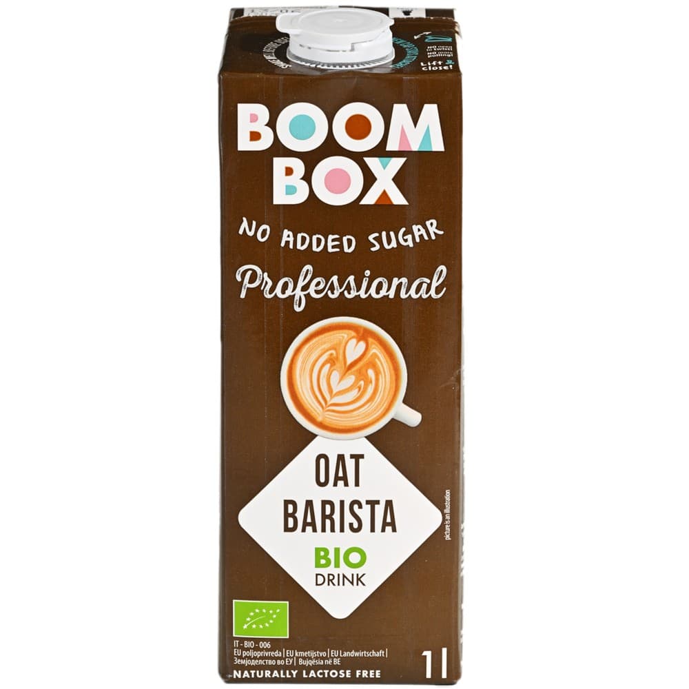 Boom Box EKO napitak od zobi Oat Barista 1 l Akcija u trgovini Dm