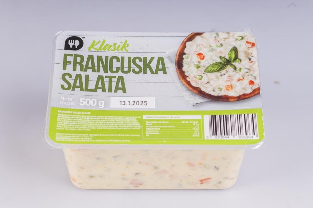 Francuska salata XXL 750 g Klasik Akcija u trgovini Lidl