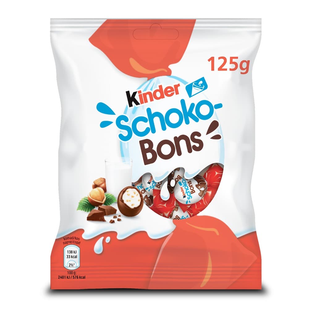 Ferrero Kinder Schoko Bons 125 g Akcija u trgovini Pivac