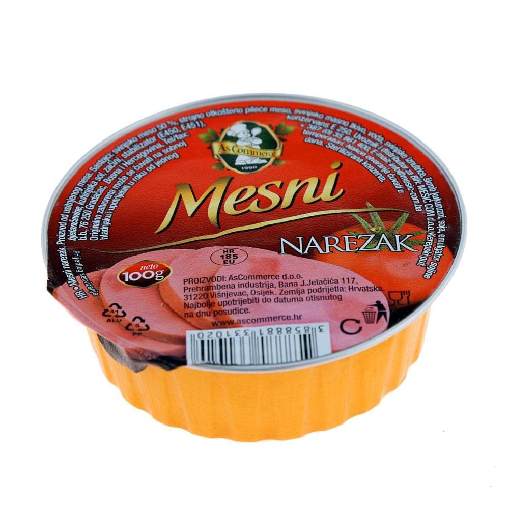 Ascommerce mesni narezak 100 g Akcija u trgovini Kaufland