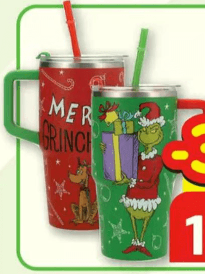 Grinch božićna termo šalica 600 ml Akcija u trgovini Plodine