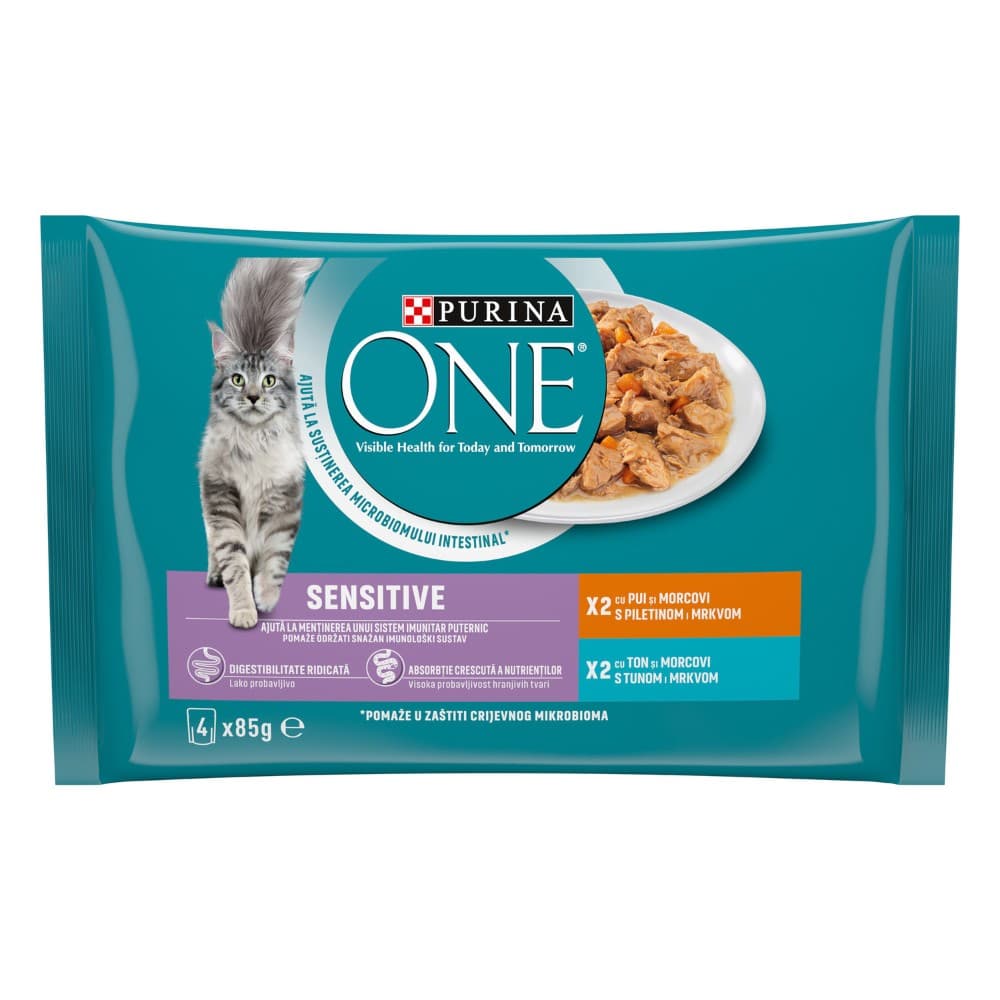 Purina One hrana za mačke 4x 85 g Akcija u trgovini Plodine