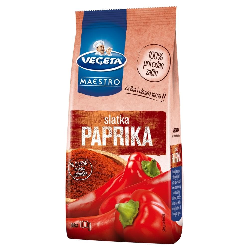 Vegeta Maestro paprika slatka mljevena 100 g Akcija u trgovini Bakmaz