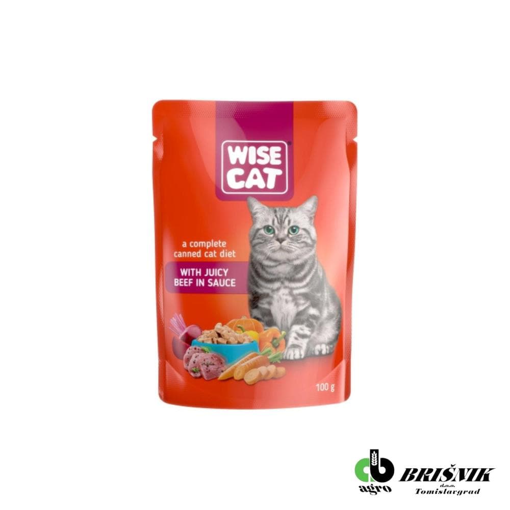 Wise Cat hrana za mačke piletina, govedina 100 g Akcija u trgovini NTL