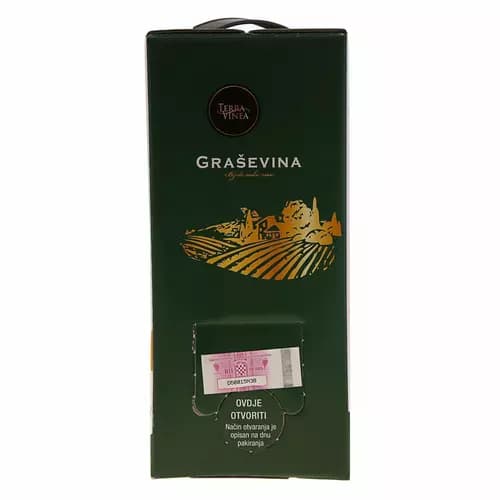 Vino Graševina Terra Vinea 3 l Akcija u trgovini Konzum