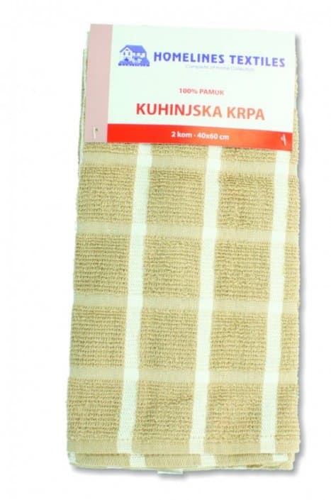 Homelines Textiles kuhinjska krpa 1 set, 2 kom Akcija u trgovini Tommy