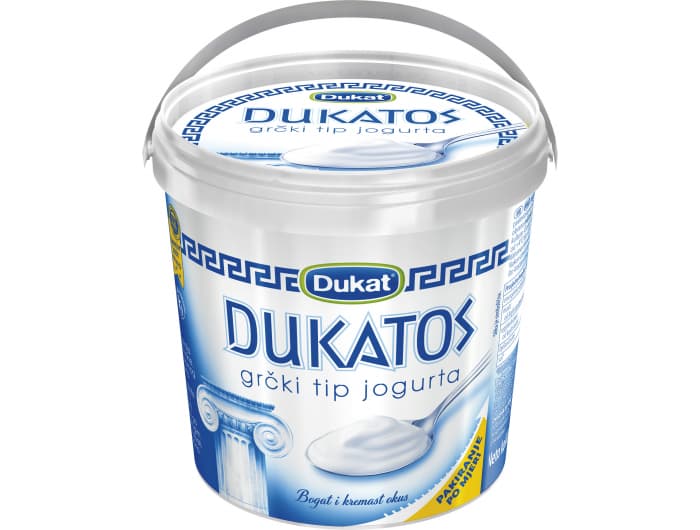 Dukatos grčki tip jogurta 450 g Akcija u trgovini Plodine