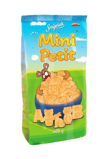 Smiješak keks mini petit 600g Akcija u trgovini 365 Market