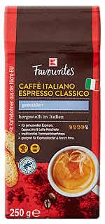 Favourites kava Espresso Italia 250 g Akcija u trgovini Kaufland