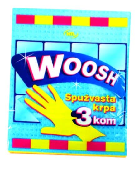 Woosh spužvaste krpe 3 kom Akcija u trgovini Gavranović