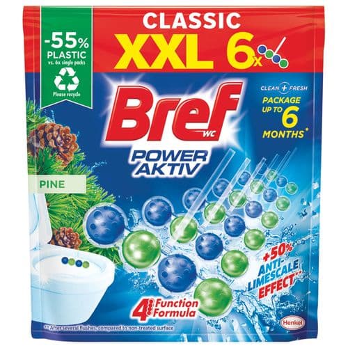 WC Bref osvježivač 5x50g, 6x50g Akcija u trgovini Konzum