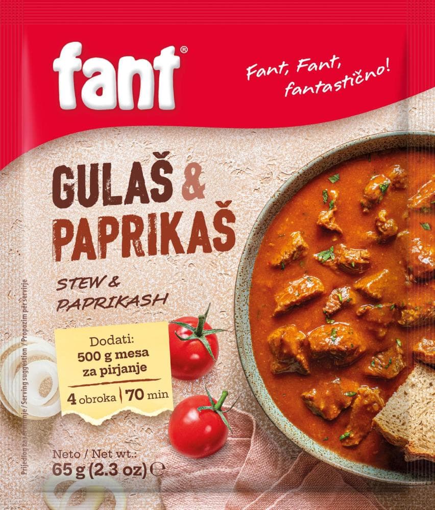 Fant za gulaš i paprikaš 65 g Akcija u trgovini Bakmaz